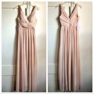 BHLDN Corsa Chiffon Bridesmaid Maxi Dress